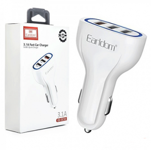 شاحن تايب سي بكابل للسياره Car Charger Earldom Type-C ES-CC13