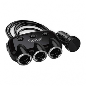 مشترك ولاعة السيارة 3 عين IN CAR SOCKET 2USB EARLDOM ET-CS1