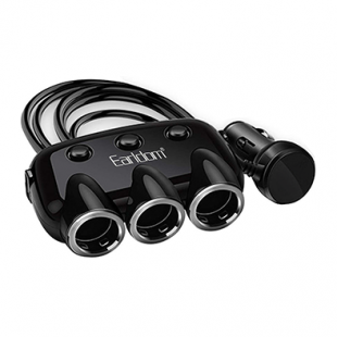 مشترك ولاعة السيارة 3 عين IN CAR SOCKET 2USB EARLDOM ET-CS1