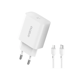 شاحن اورايمو ايفون oraimo Charger OCW-E106S+CL55 ( ضمان 12 شهر )