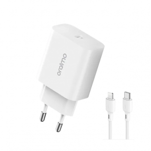 شاحن اورايمو ايفون oraimo Charger OCW-E106S+CL55 ( ضمان 12 شهر )