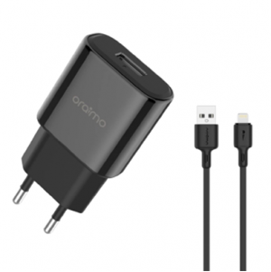 شاحن ايفون oraimo OCW-E65S+L53 ( ضمان 12 شهر )