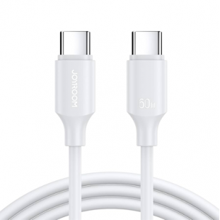 كابل تايب سي JOYROOM TYPE-C TO TYPE-C PD S-CC060A9 ( ضمان 6 شهور )