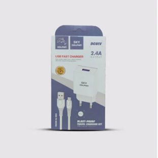 شاحن مايكرو دولفن DOLOHIN DC01V