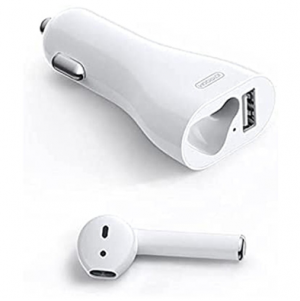 ايربودز + شاحن سيارة جوي روم JOYROOM JR-CP1