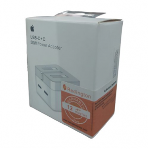 شاحن ايفون Apple 50W MHJF32P/A ( ضمان 6 شهور )
