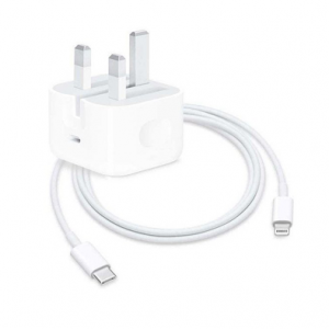 شاحن ايفون بالكابل Apple 20W MU7U2LL/A ( ضمان 6 شهور )