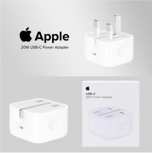شاحن ايفون Apple 20W MU7U2LL/A ( ضمان 6 شهور )