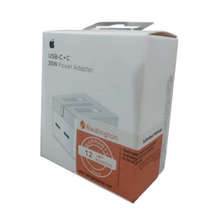 شاحن ايفون Apple 35W MHJE3TU/A ( ضمان 6 شهور )