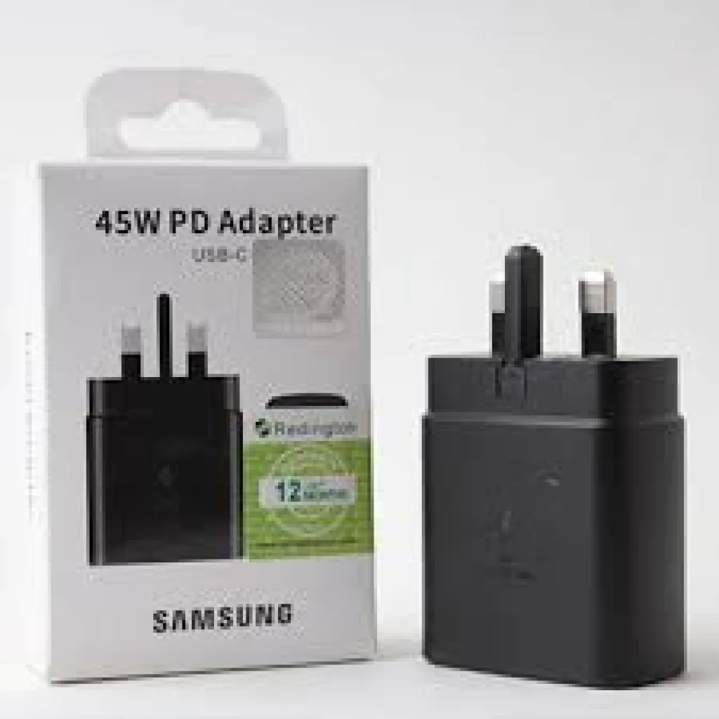 بلجة شاحن سامسونج 45 واط PD للشحن السريع ( ضمان 6 شهور )