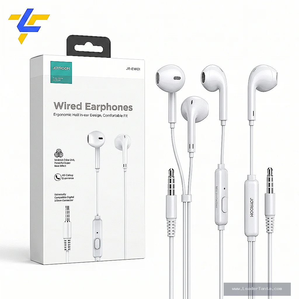 سماعة Joyroom JR-EW01 سلكية بجودة صوت عالية