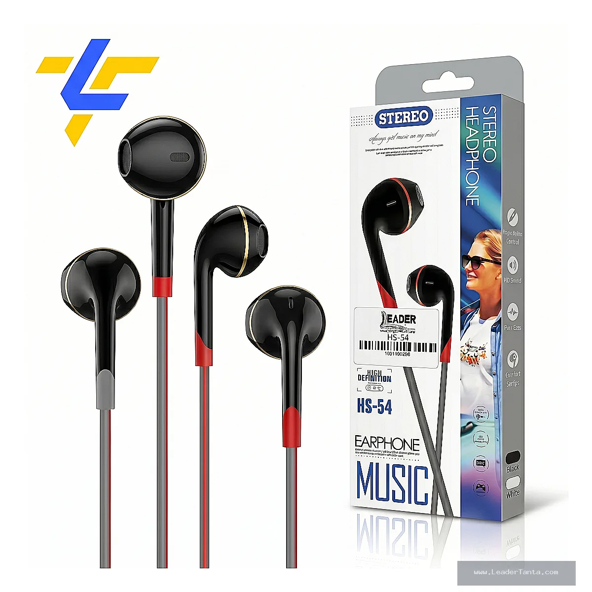 سماعة Stereo HS-54 هاندفري سلكية بجودة صوت عالية - الصورة الرئيسية