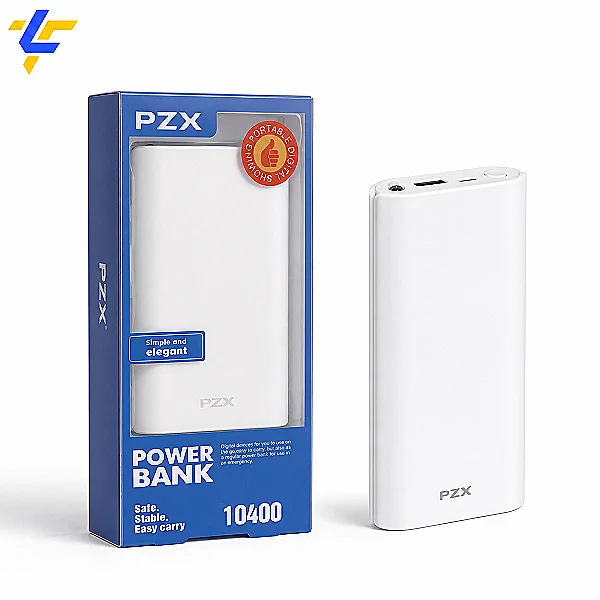 باور بانك PZX C146 سعة 10400mAh بشاشة رقمية