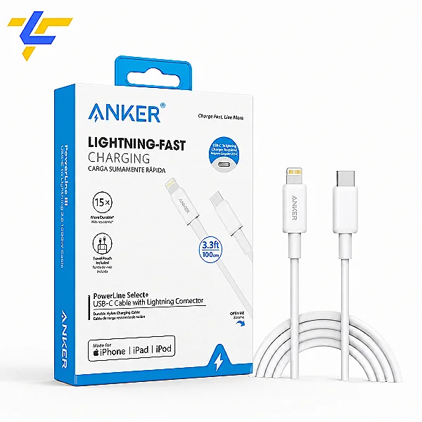 كابل ANKER X15 C-L تايب سي إلى لايتنينج للايفون