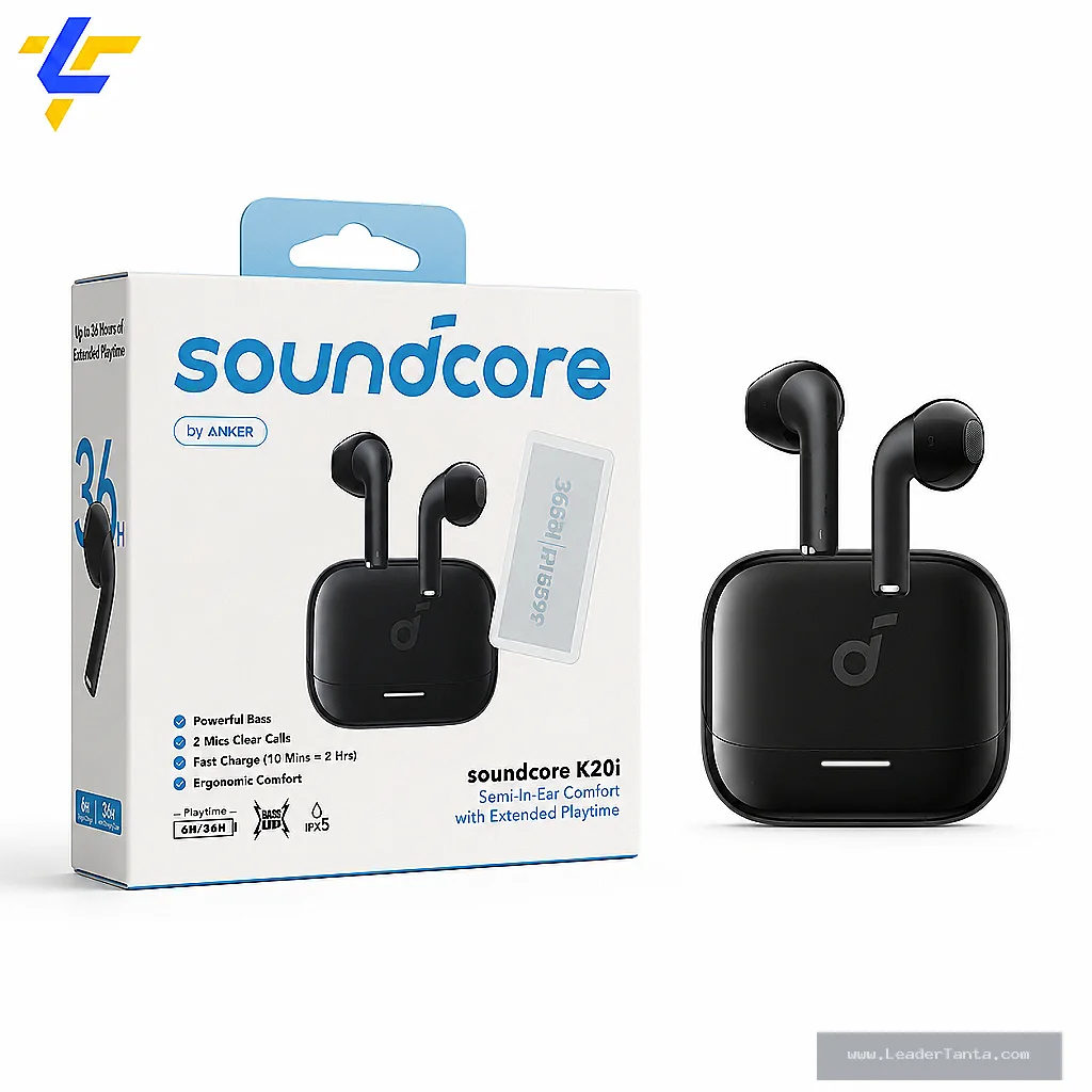 سماعة Anker Soundcore K20i ايربودز بلوتوث ( ضمان 12 شهر )