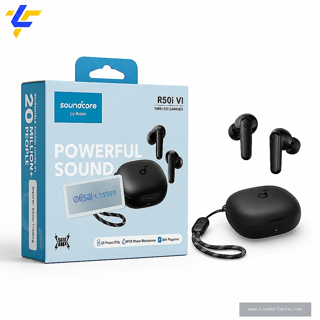 سماعة Anker Soundcore R50i VI ايربودز بلوتوث ( ضمان 12 شهر )