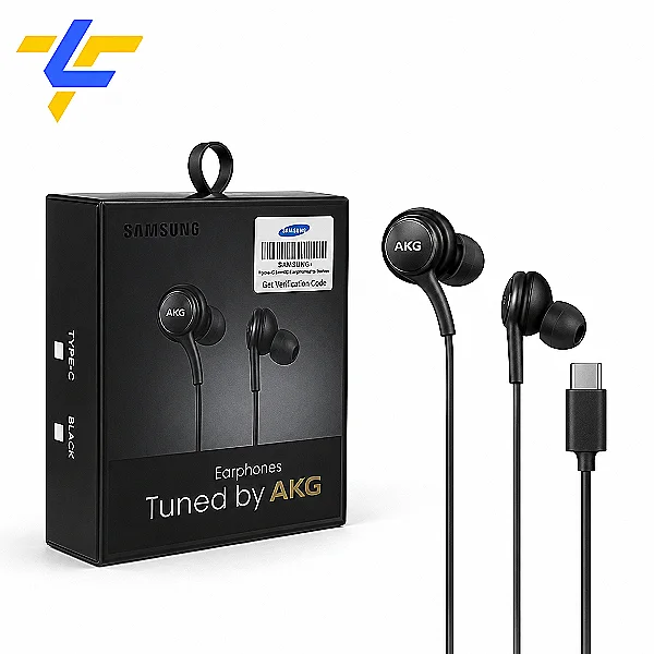 هاند فري Samsung AKG Type-C أسود EO-IC100